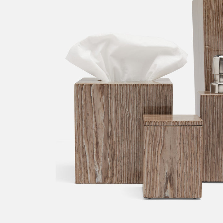 Westerly, Oak, Tissue Box Square Straight, Veneer
