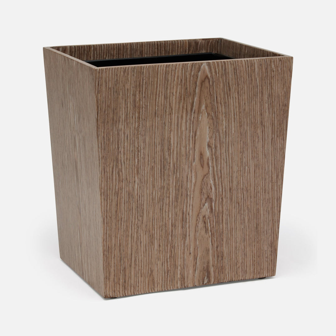 Westerly, Oak, Wastebasket, Rectangular Tapered, Veneer