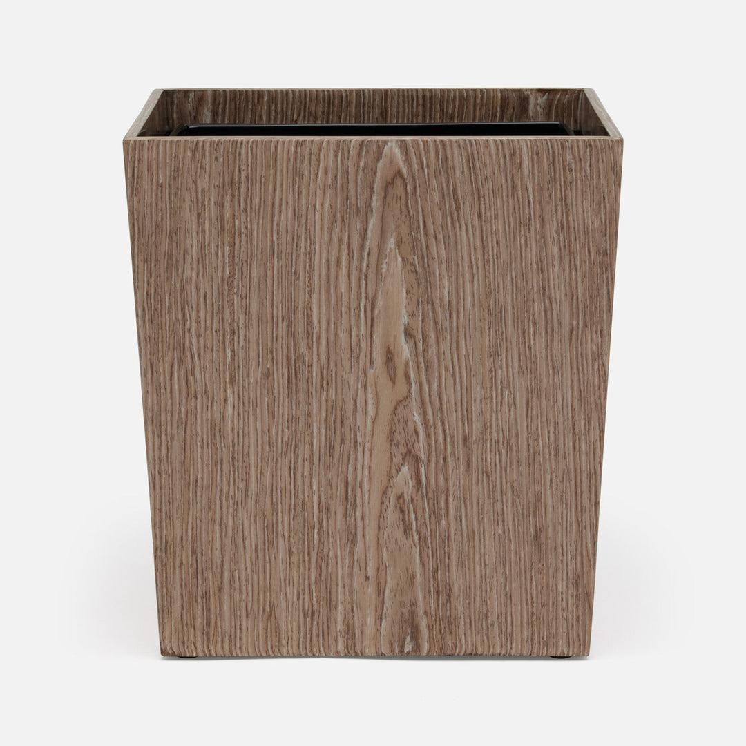Westerly, Oak, Wastebasket, Rectangular Tapered, Veneer