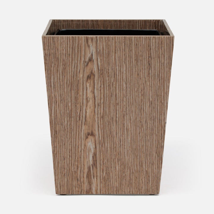 Westerly, Oak, Wastebasket, Square Tapered, Veneer