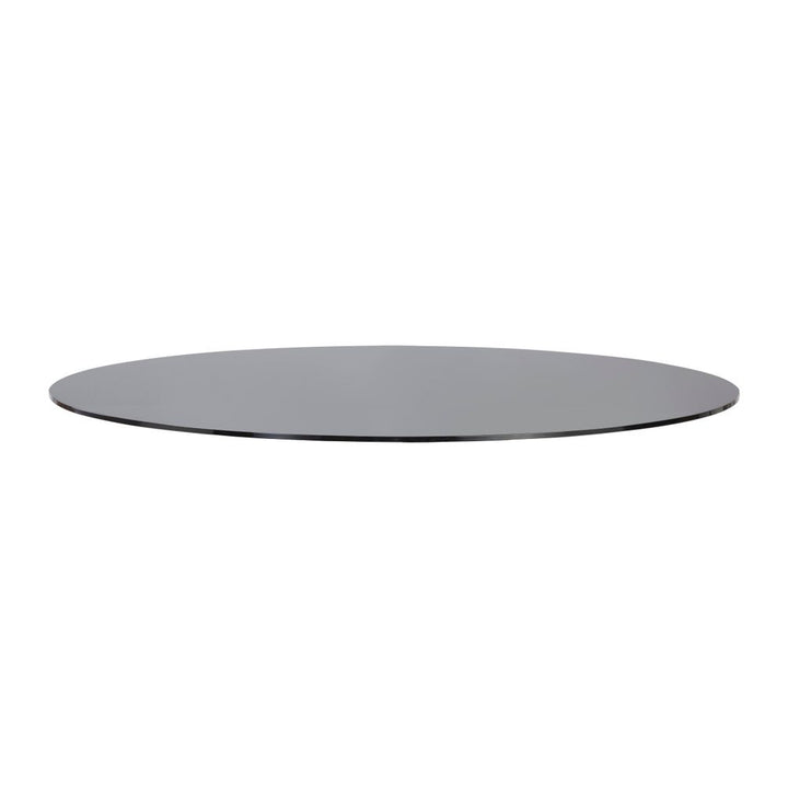 Table Tops Glass Dining Table Top - Round - Smoke Grey - 59"