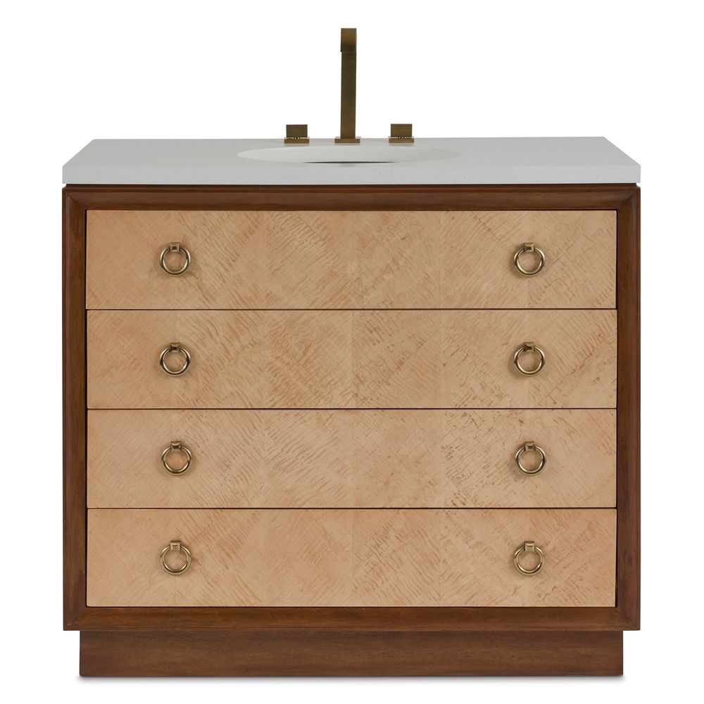 Vanities Chevron Elegance Sink Chest