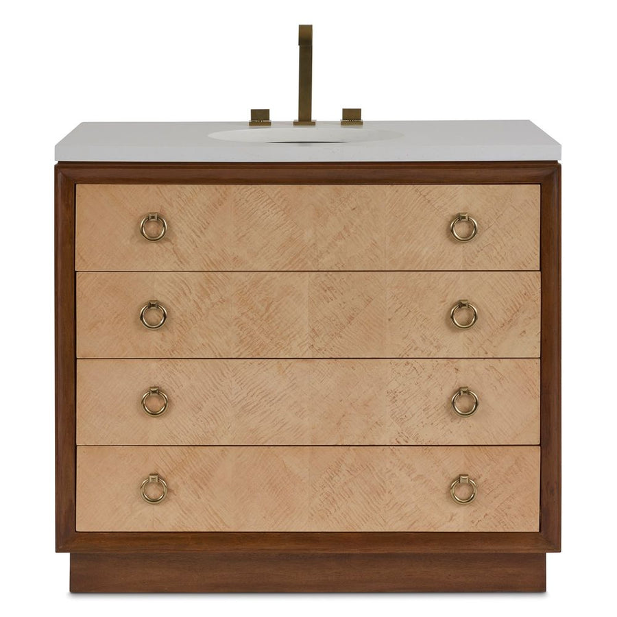 Vanities Chevron Elegance Sink Chest