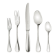 75-Piece Stainless Steel Flatware Set with Chest, Steel Perles