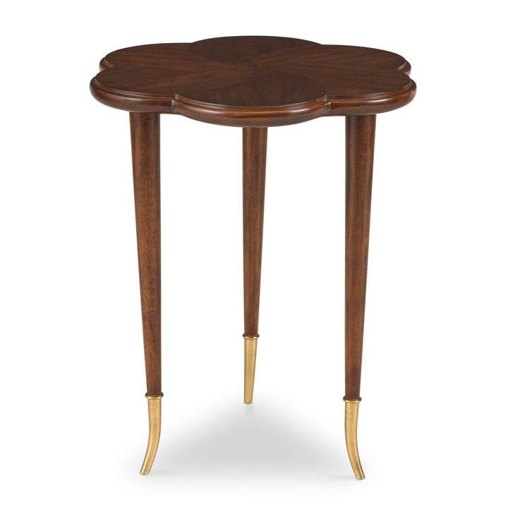 Side Tables Brass Crown Accent Table