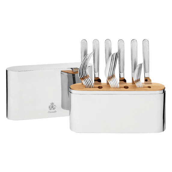 Flatware Set for 6 People (24 Pieces) Concorde Stainless St