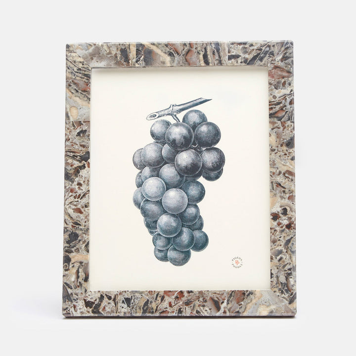 Corsica, Mixed Gray, Frame, 8"X10", Marble