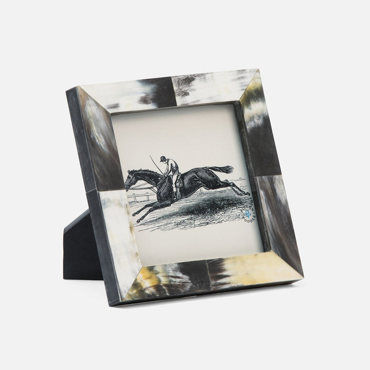 Essen, Dark, Frame, 5"X5", Horn
