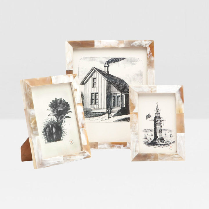Essen, Natural, Frame, 8"X10", Horn