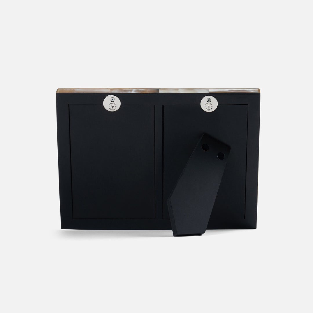Essen, Natural, Double Frame, 4"X6", Horn
