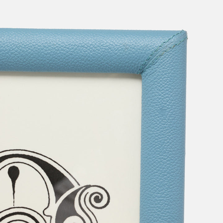 Eton, Country Blue, Frame, 8"X10", Full-Grain Leather