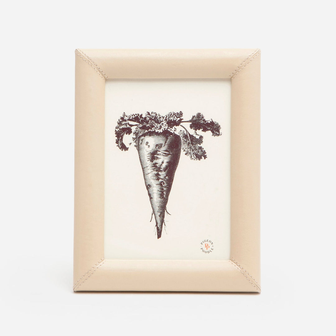 Eton, Cream, Frame, 5"X7", Full-Grain Leather