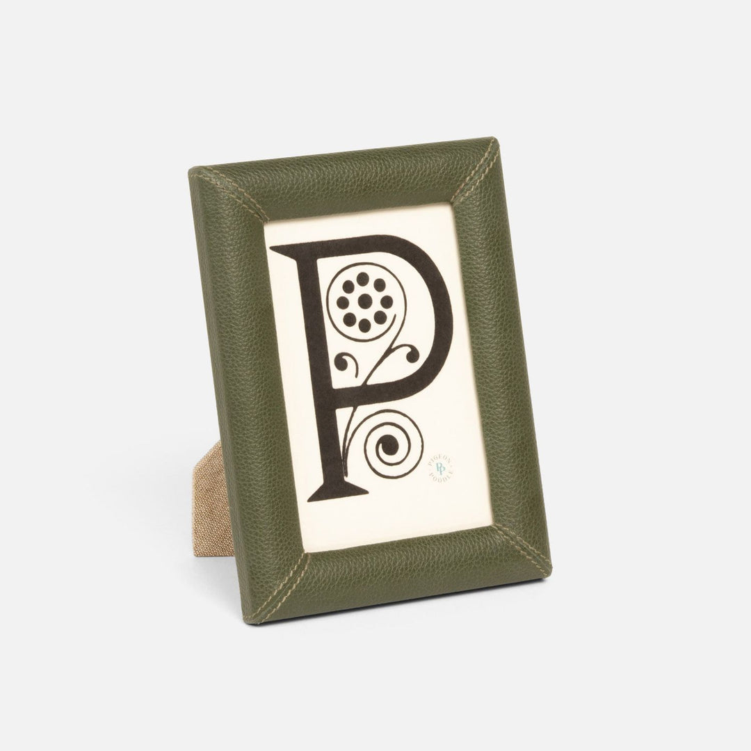 Eton, Forest, Frame, 4"X 6", Full-Grain Leather