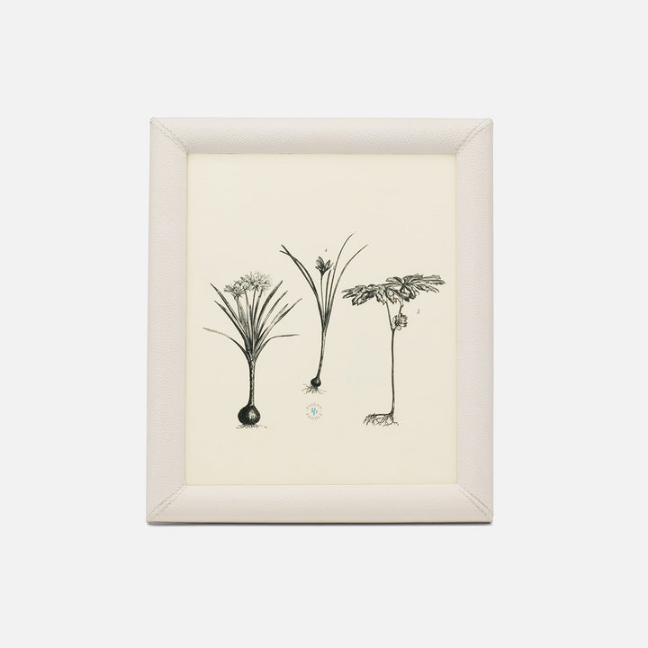 Eton, White, Frame, 8"X10", Full-Grain Leather