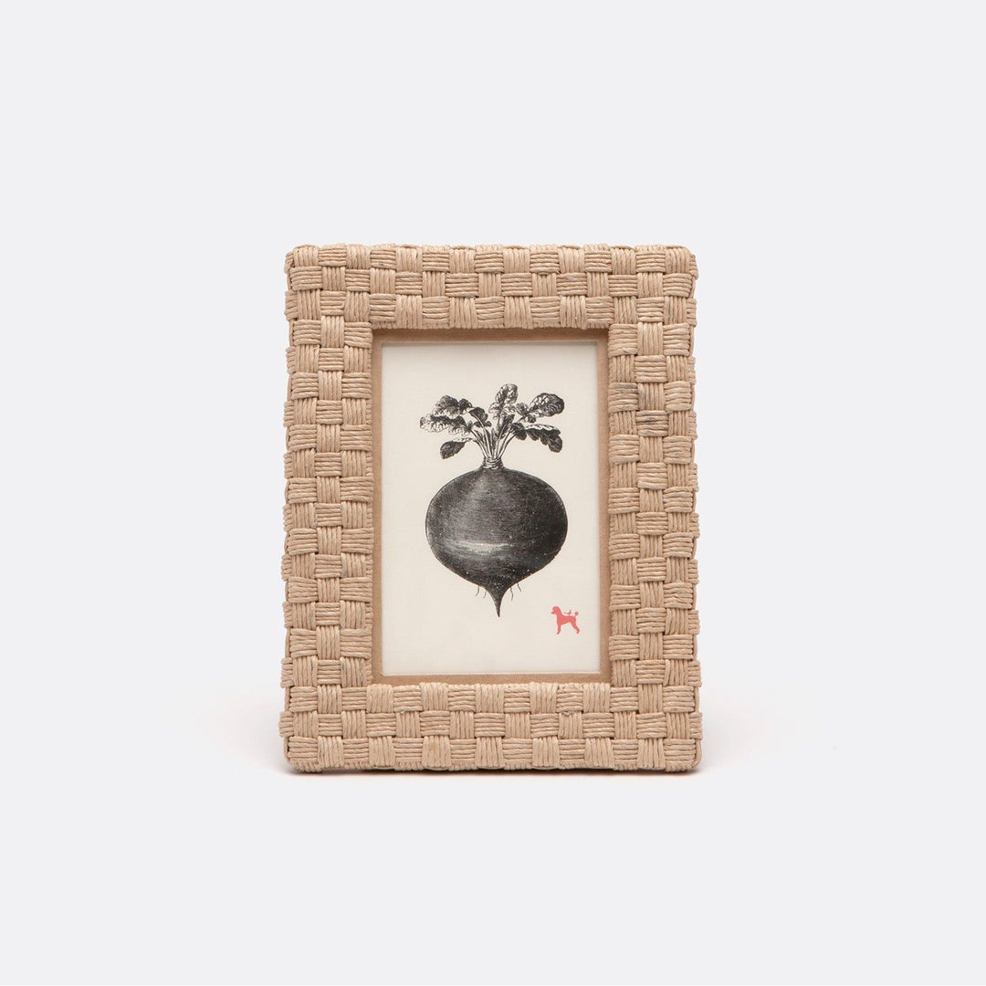 Genova, Natural, Frame, 4"X6", Rope