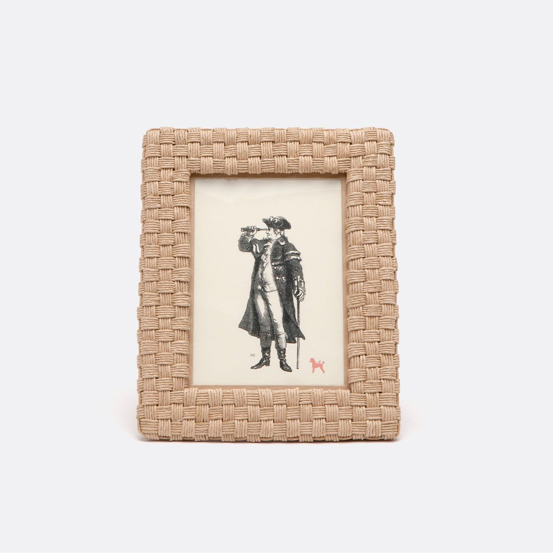 Genova, Natural, Frame, 5"X7", Rope