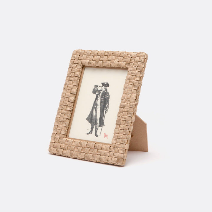 Genova, Natural, Frame, 5"X7", Rope