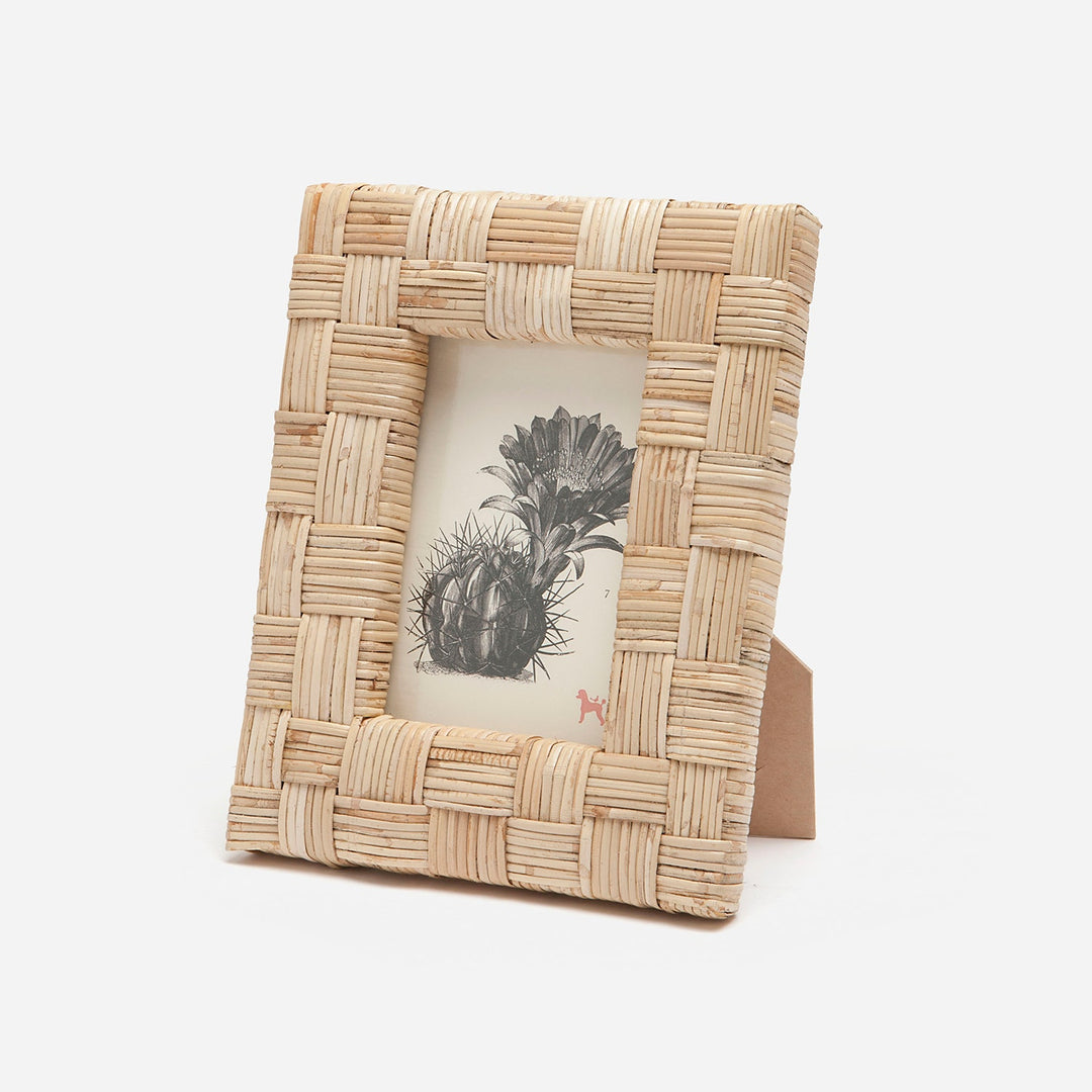 Grasse, Natural, Frame, 4"X6", Cane