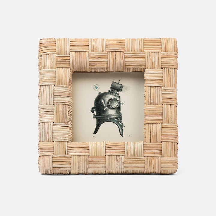Grasse, Natural, Frame, 5"X5", Cane