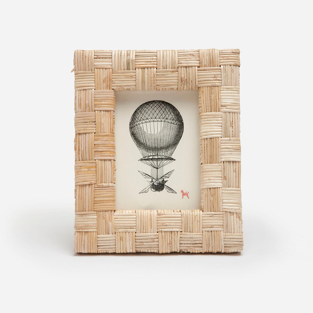 Grasse, Natural, Frame, 5"X7", Cane