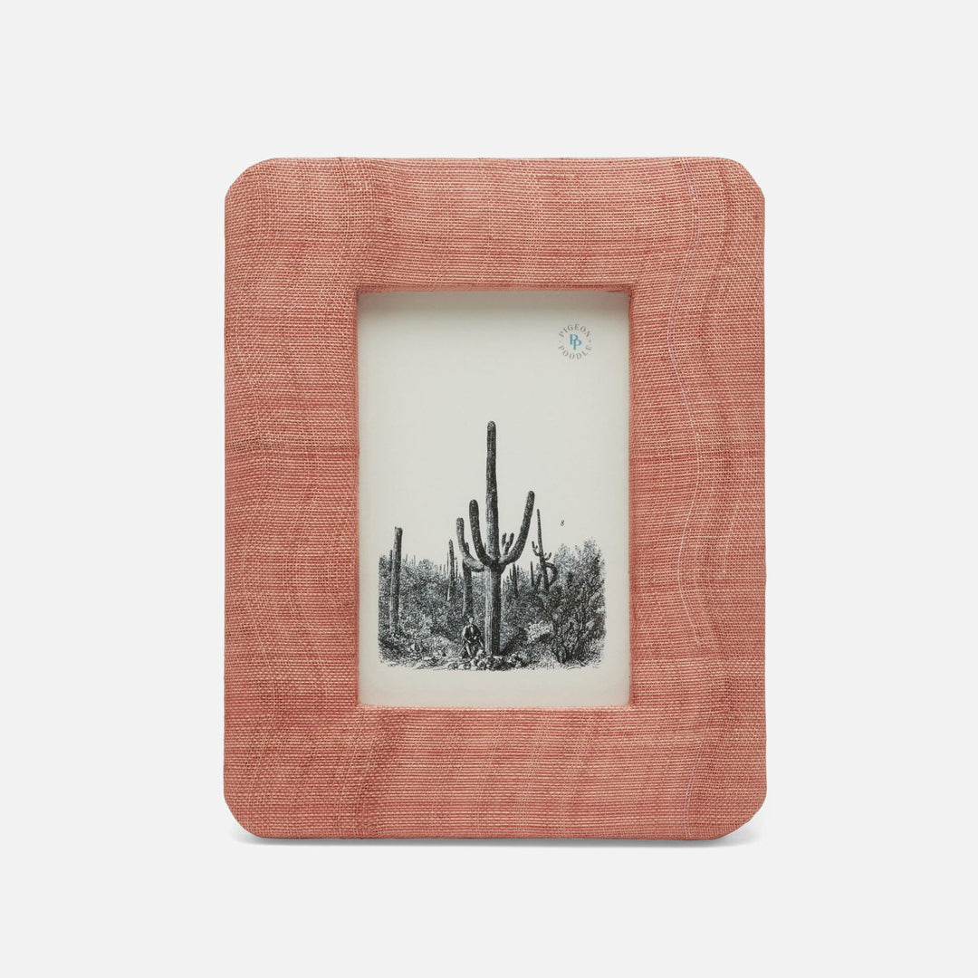 Halle, Vintage Rose, Frame, Silken Abaca, 4"X6"