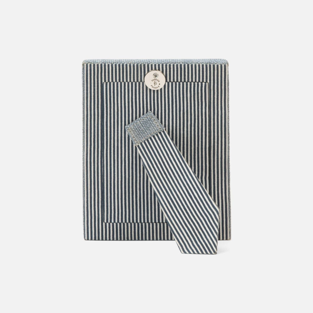 Kemi, Light Blue, Frame, 4"X6", Cotton Jute