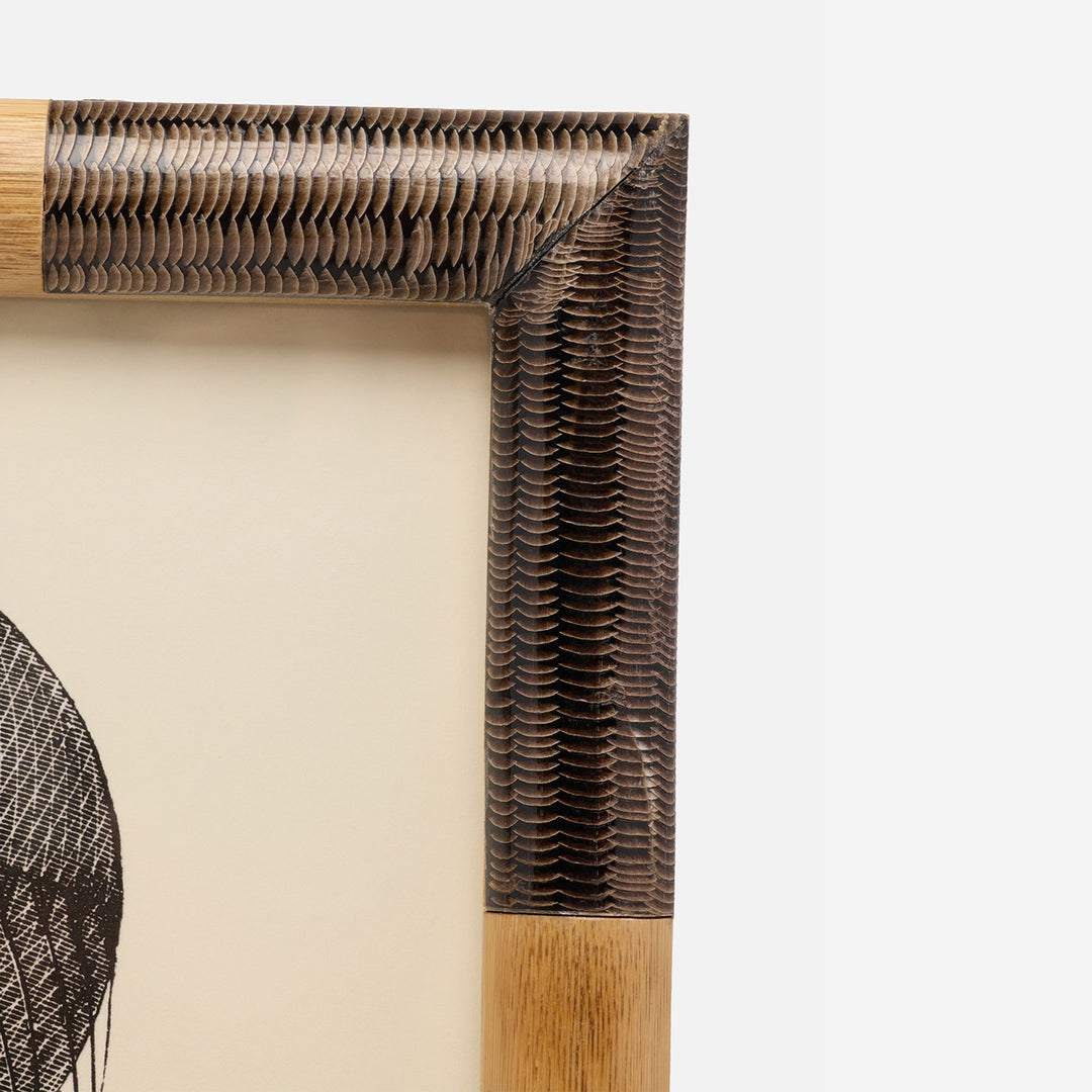 Lamar, Natural, Frame, 8"X10", Horn/Bamboo