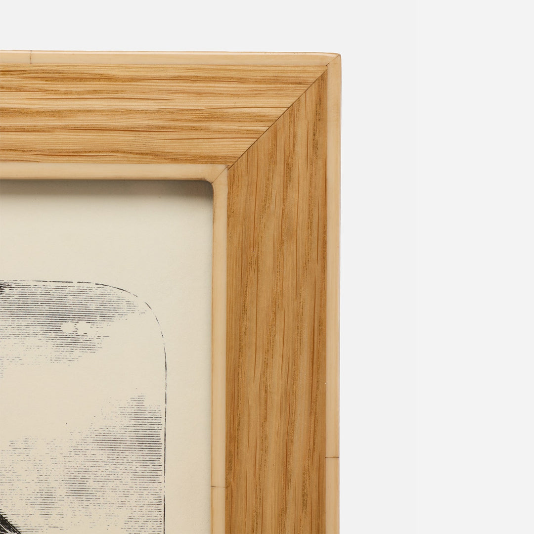 Medford, Natural/Ivory, Frame, 8"X10", Oak/Bone