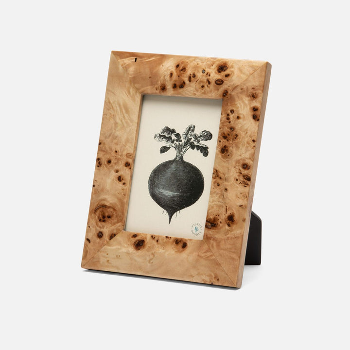 Narvik, Burl, Frame, 4"X6", Maple Veneer