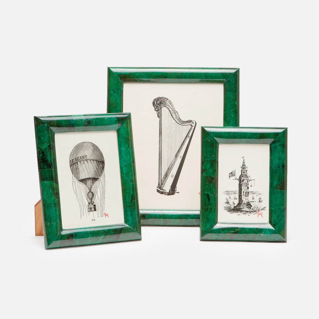 Orleans, Emerald, Frame, 8"X10", Shell