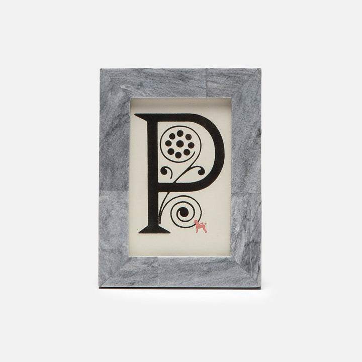 Prato, Gray, Frame, 4"X6", Romblon Stone