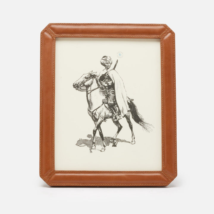 Stanley, Saddle, Frame, 8"X10", Full-Grain Leather