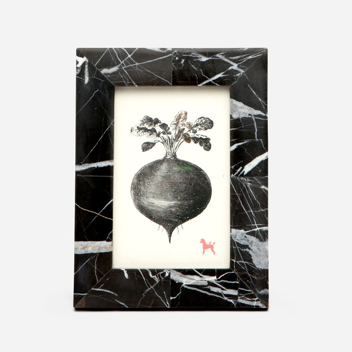 Thun, Nero, Frame, 4"X 6", Marble