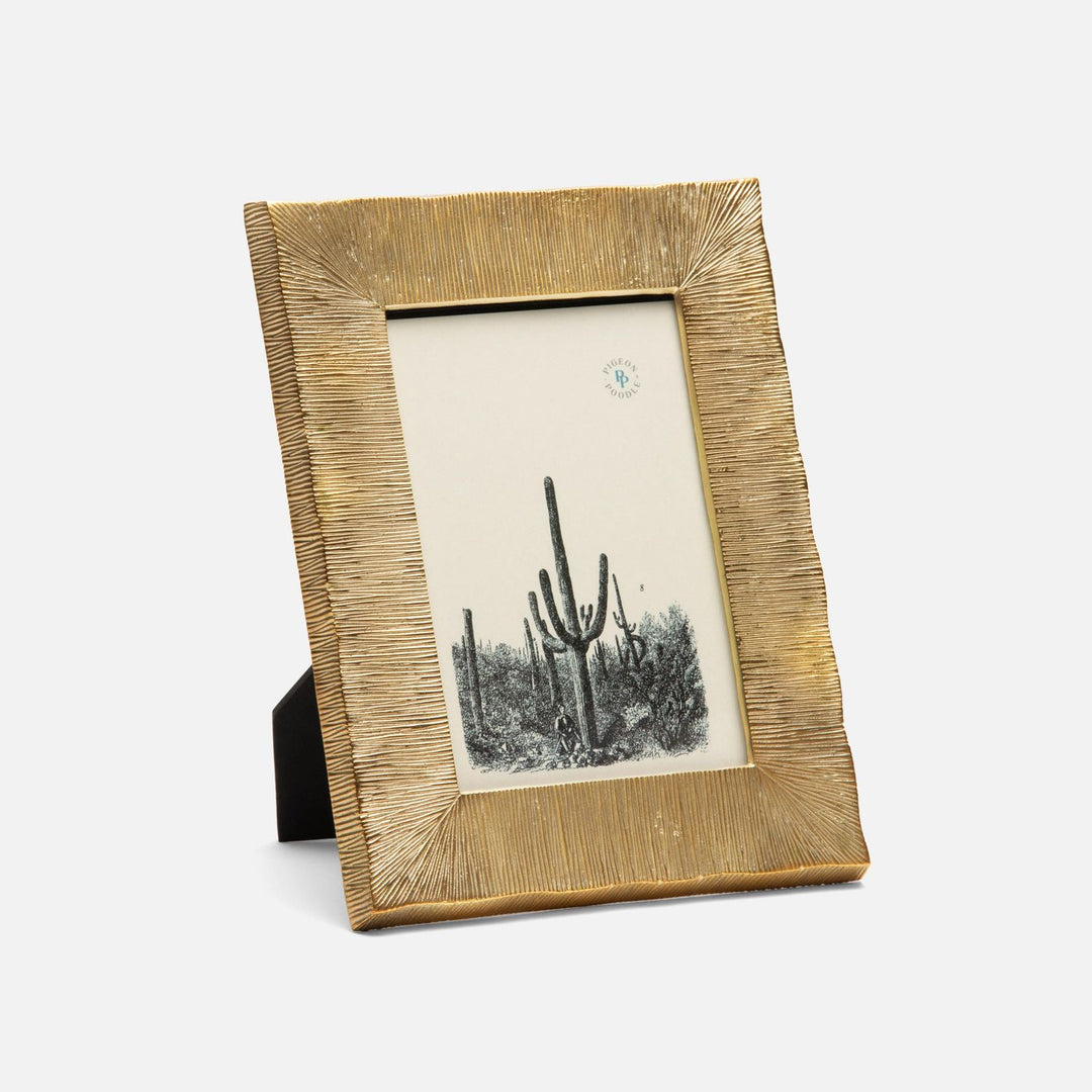 Tulua, Gold, Frame, 4"X 6", Brass