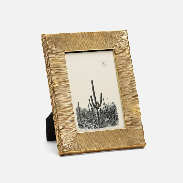 Tulua, Gold, Frame, 4"X 6", Brass