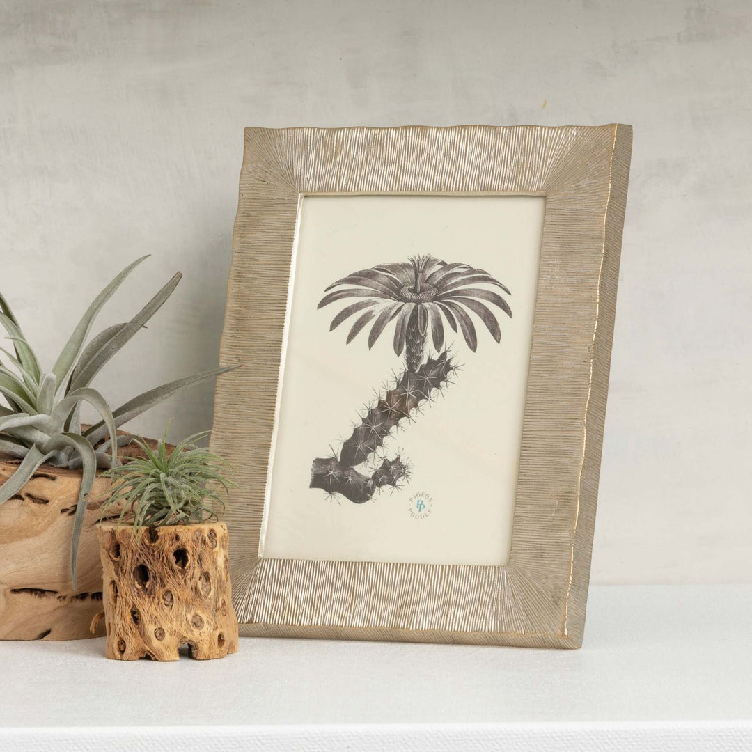 Tulua, Gold, Frame, 4"X 6", Brass
