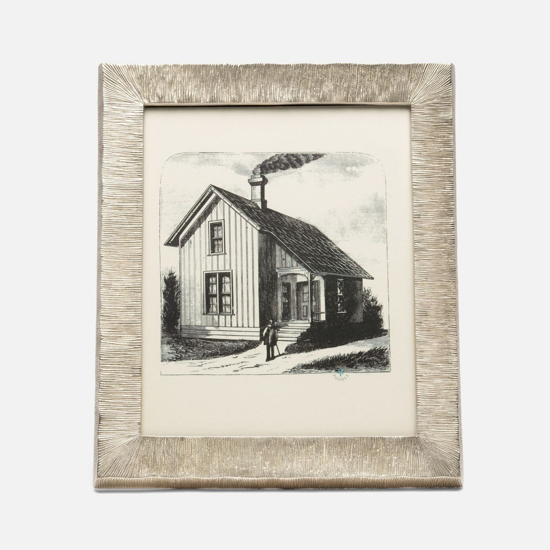 Tulua, Tarnished Silver, Frame, 8"X 10", Brass
