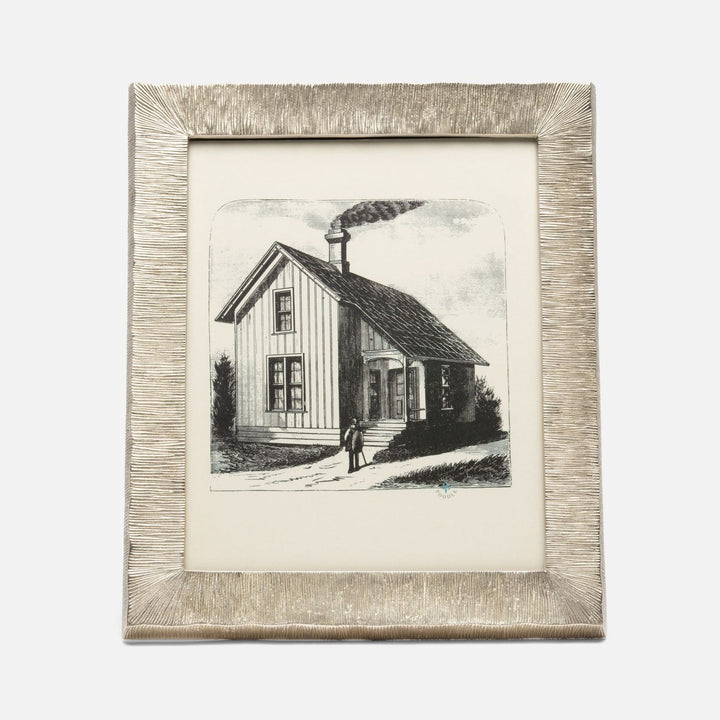 Tulua, Tarnished Silver, Frame, 8"X 10", Brass