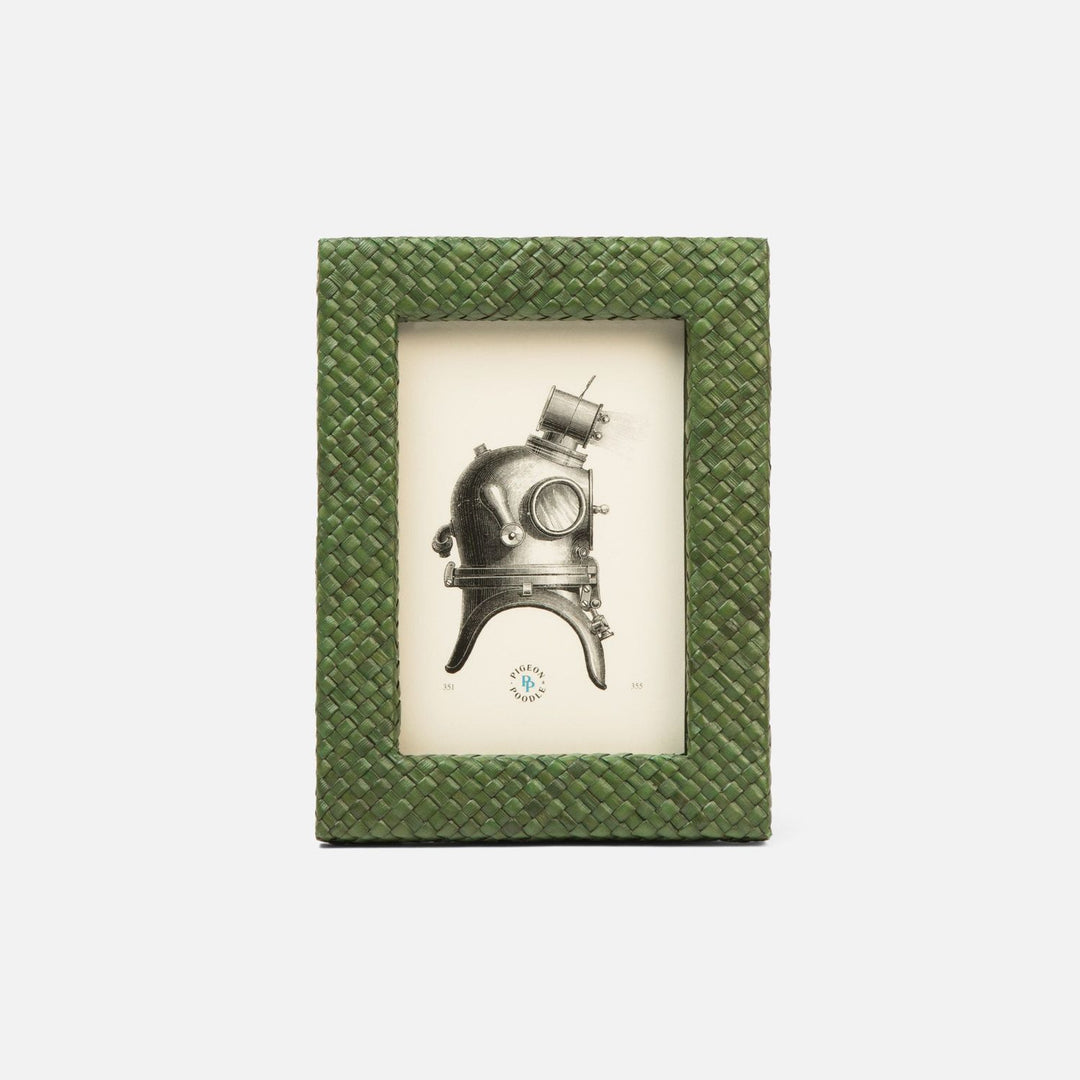 Uvita, Dark Green, Frame, 4"X6", Pandan