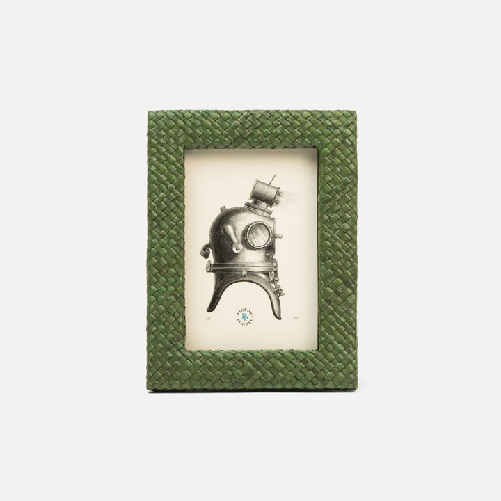 Uvita, Dark Green, Frame, 4"X6", Pandan