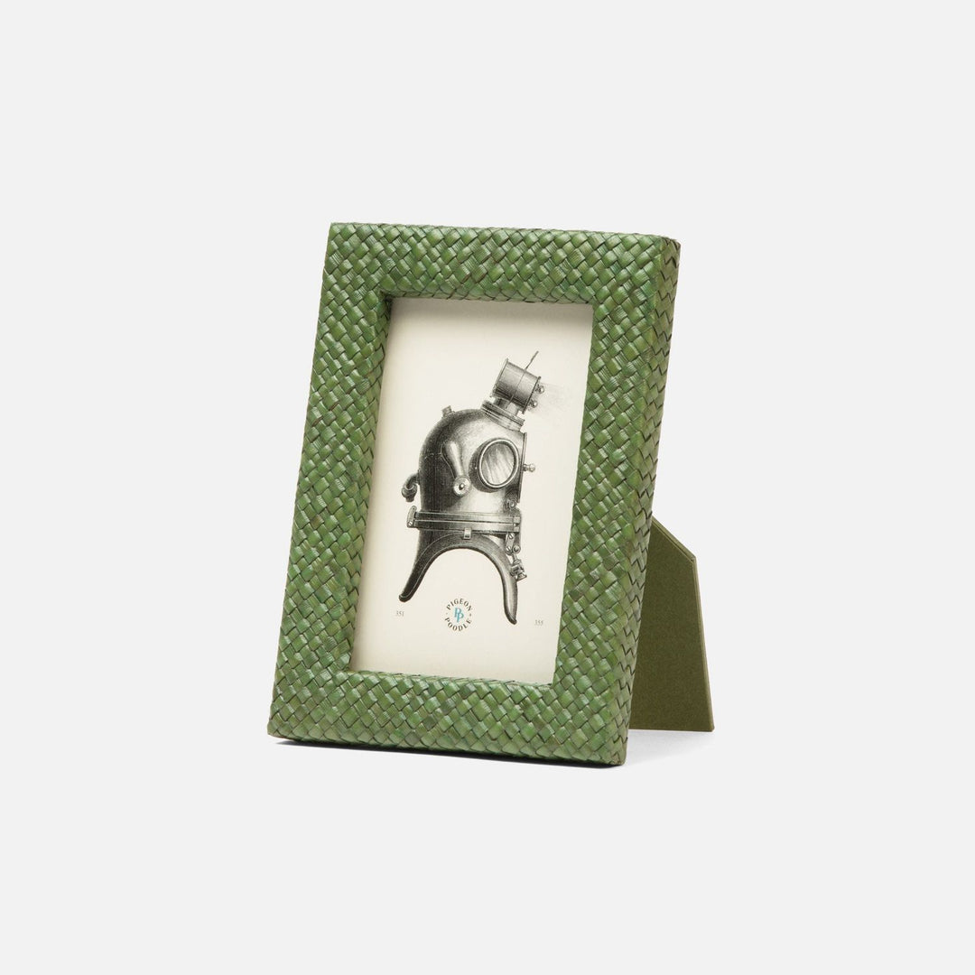 Uvita, Dark Green, Frame, 4"X6", Pandan