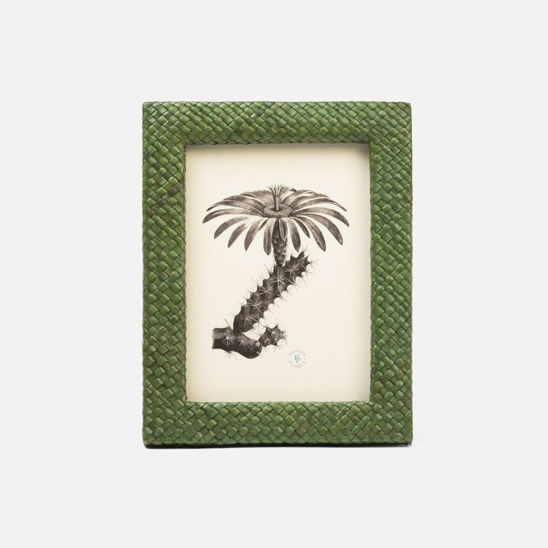 Uvita, Dark Green, Frame, 5"X7", Pandan