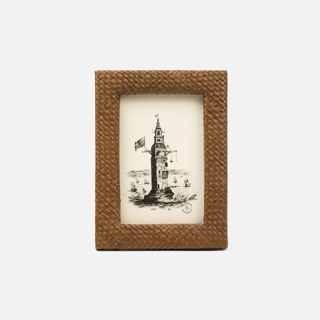Uvita, Matte Oak, Frame, 4"X6", Pandan