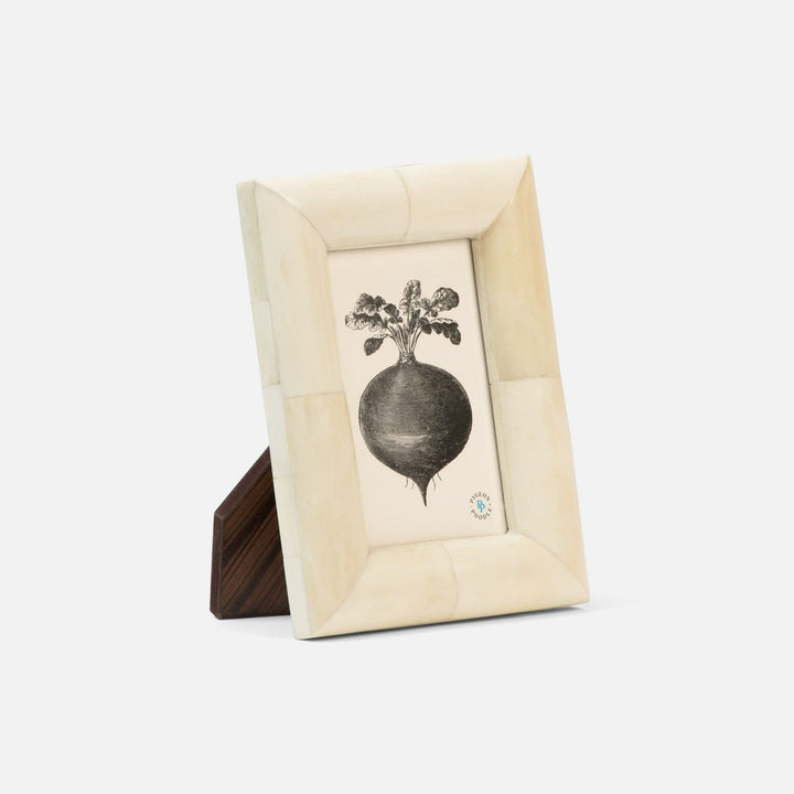 Vannes, Natural, Frame, 4"X6", Bone