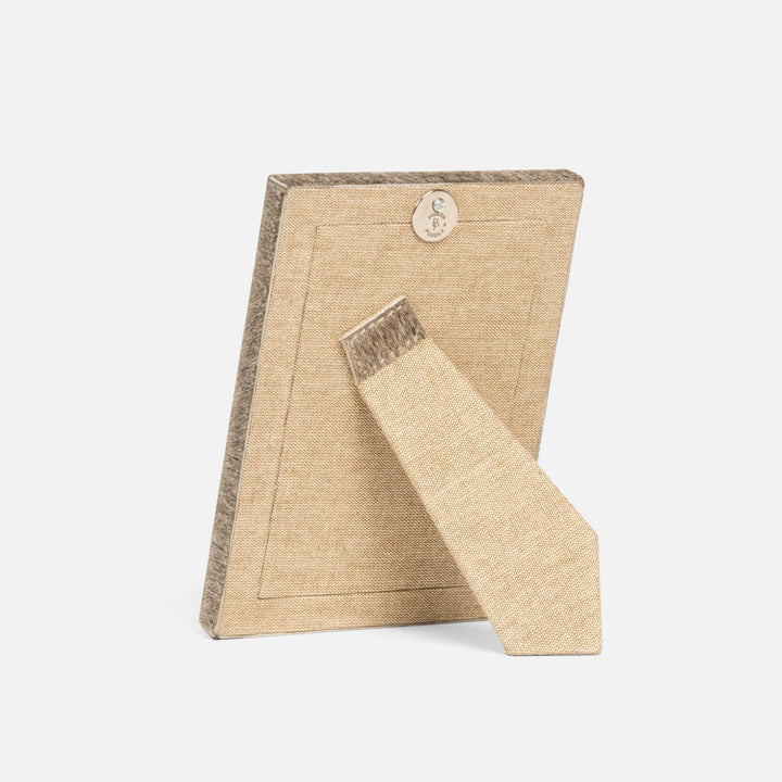 Verwood, Gray, Frame, 4"X 6", Hair-On-Hide