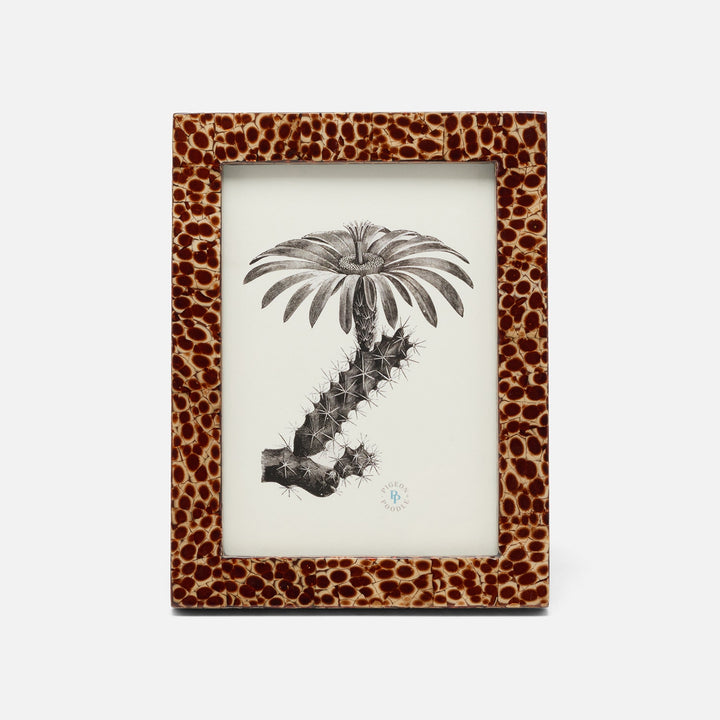 Westport, Burnt Sienna, Frame, 5"X7", Lacquered Eggshell