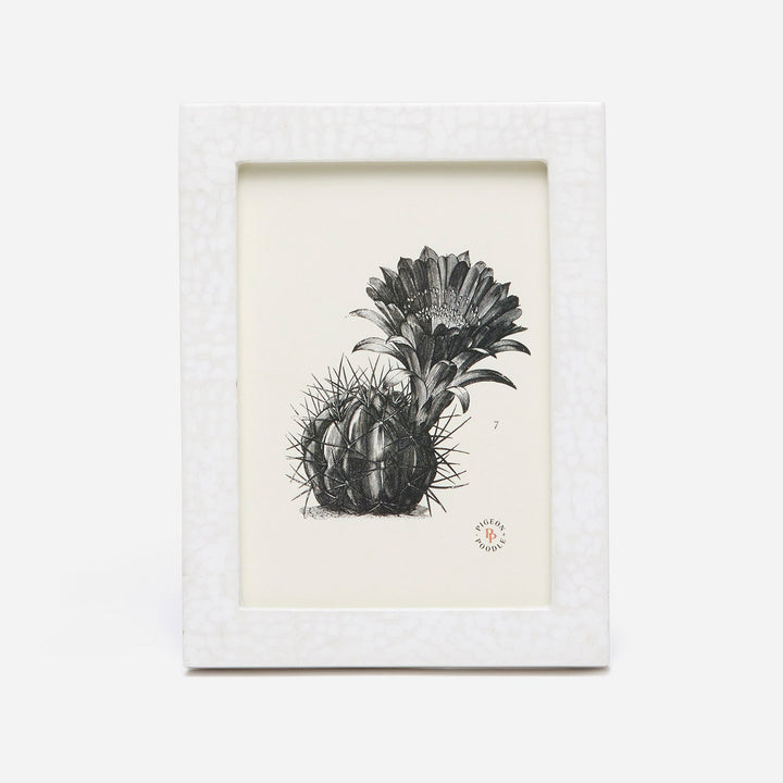 Westport, White, Frame, 5"X7", Lacquered Eggshell