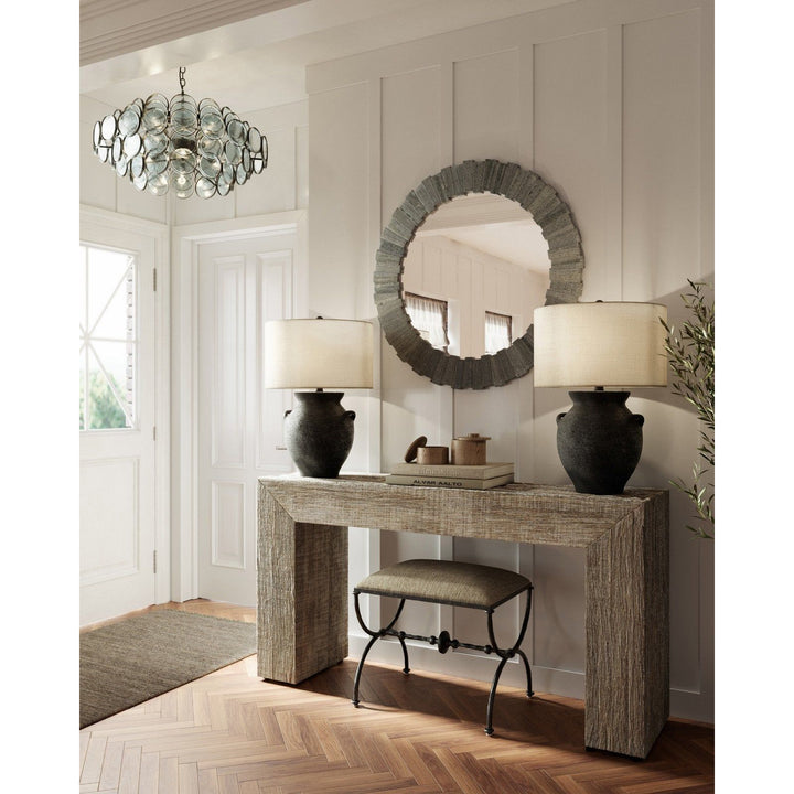 Kanor Whitewash Console Table