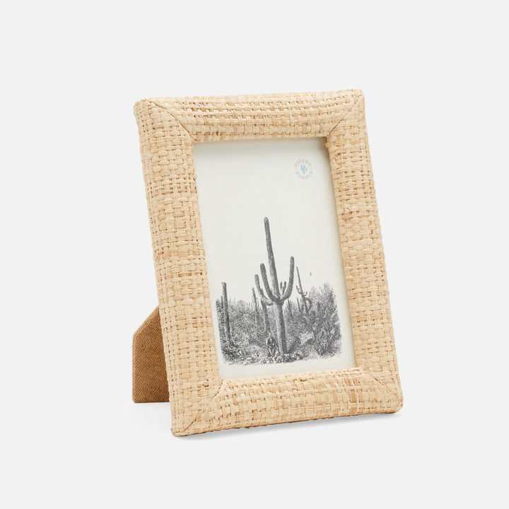 Belem, Natural, Frame, 4"X6", Raffia