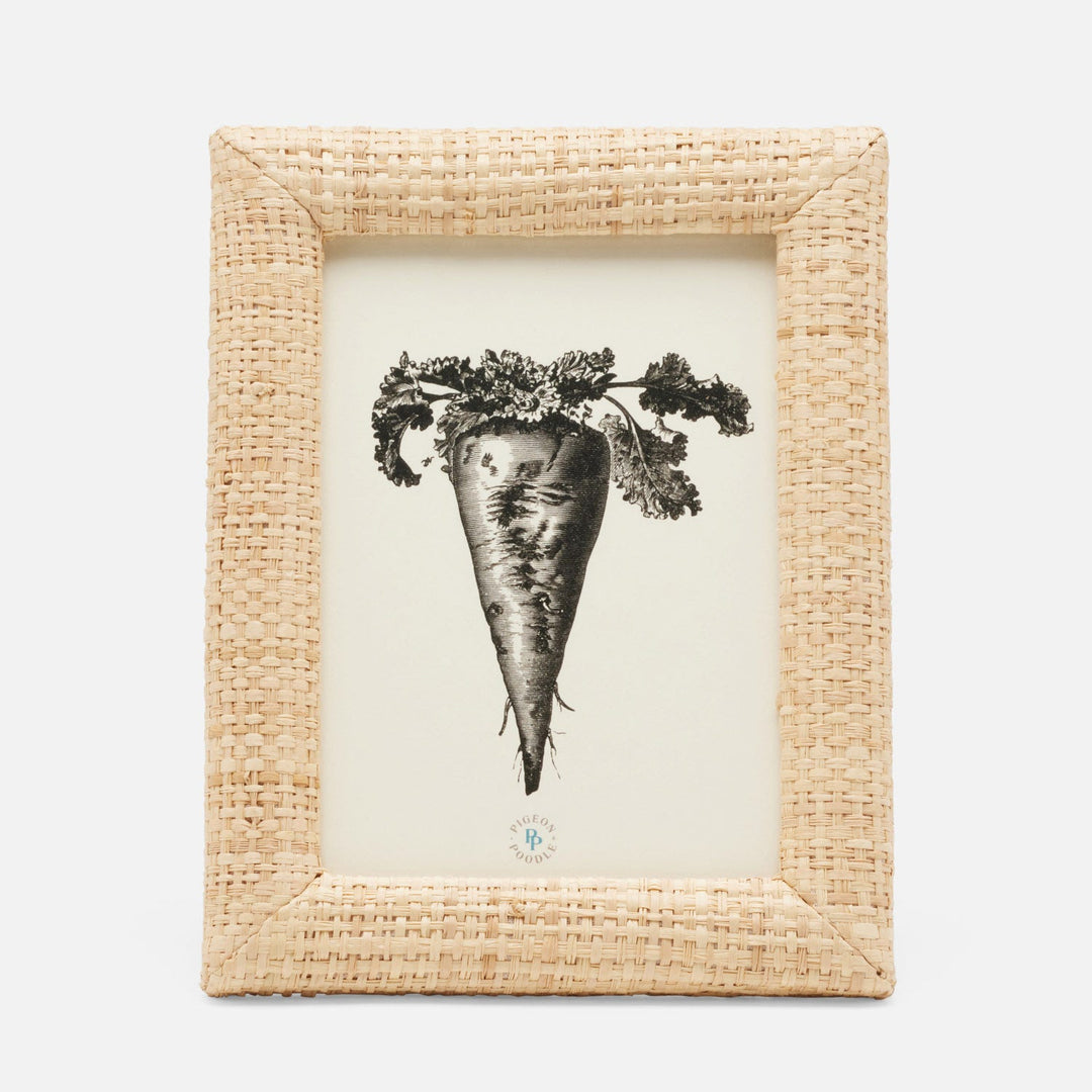 Belem, Natural, Frame, 5"X7", Raffia